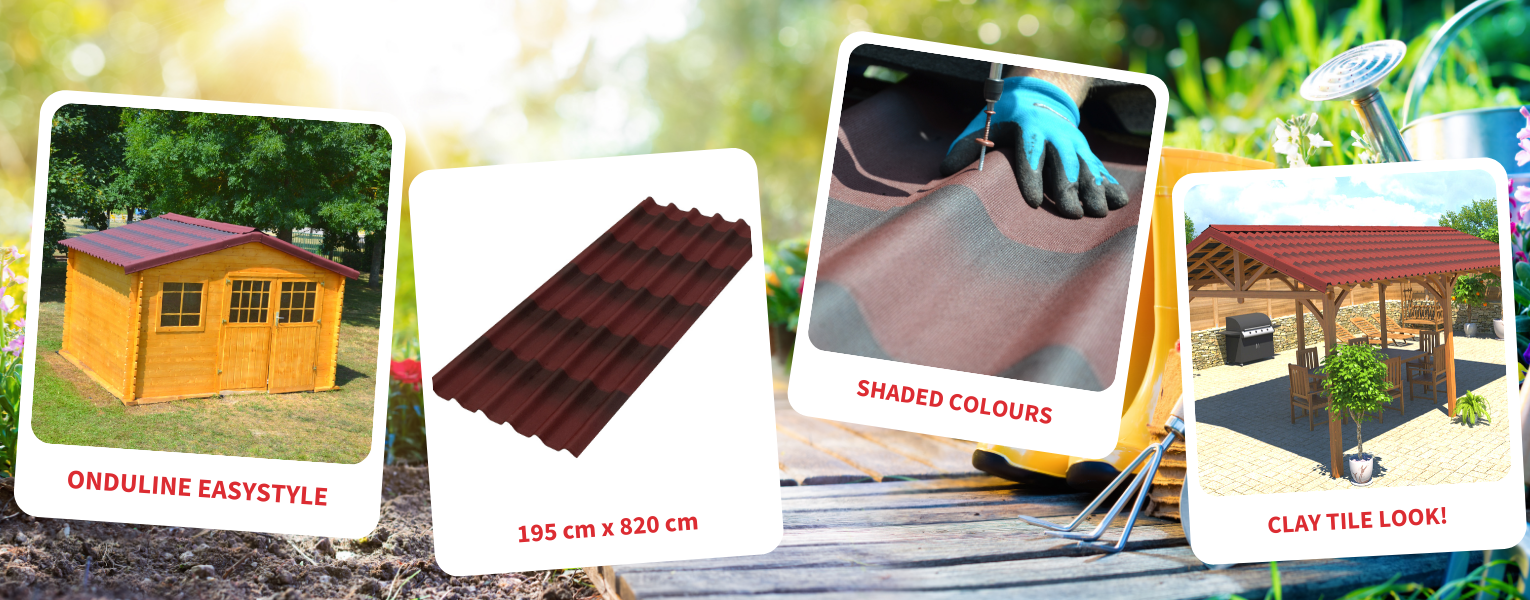 ONDULINE EASYSTYLE corrugated roof sheet